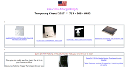 Desktop Screenshot of american-allergy-supply.com